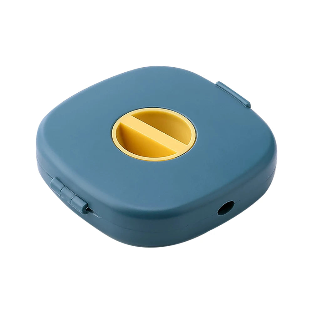 Cable Organizer Rotating Cable Winder Box Plastic Portable Wire Storage Case Phone Holder Mouse Wire Earphone Cord Storage
