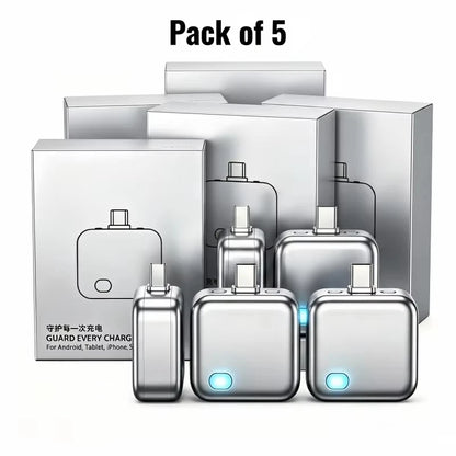 Type-C 140W Physical-Disconnect Battery Guard Anti-Overcharge Protection for Safe Overnight Charging Smart Auto Stop Charging