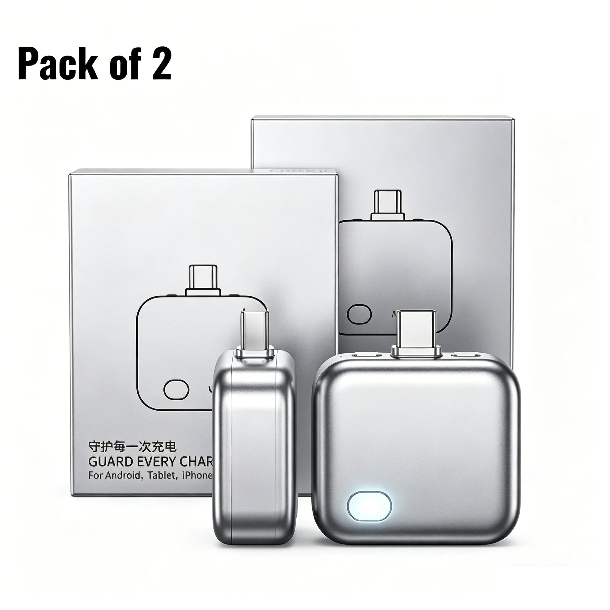Type-C 140W Physical-Disconnect Battery Guard Anti-Overcharge Protection for Safe Overnight Charging Smart Auto Stop Charging