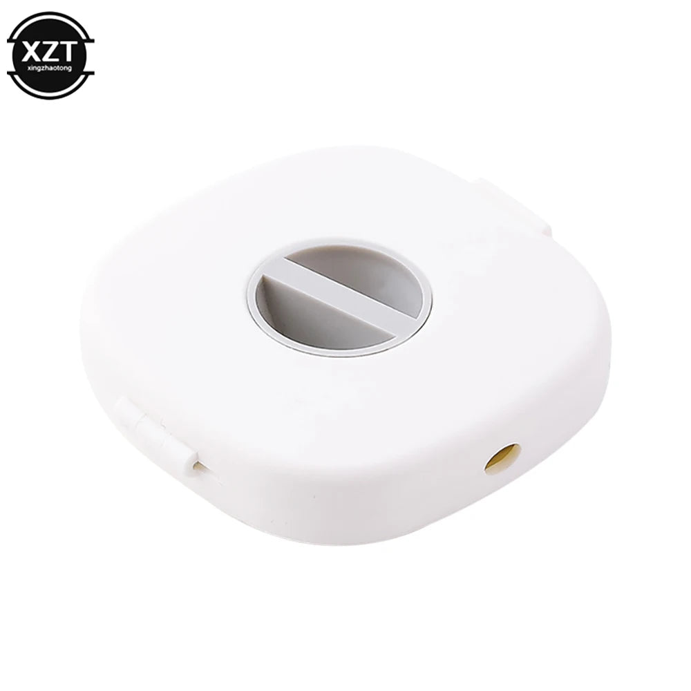 Cable Organizer Rotating Cable Winder Box Plastic Portable Wire Storage Case Phone Holder Mouse Wire Earphone Cord Storage