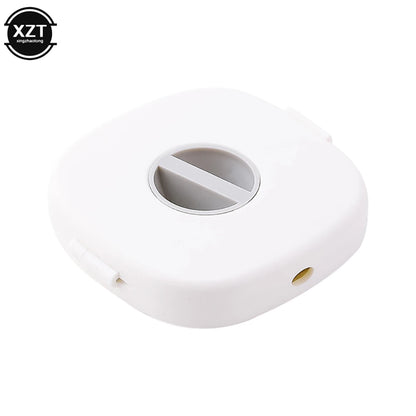 Cable Organizer Rotating Cable Winder Box Plastic Portable Wire Storage Case Phone Holder Mouse Wire Earphone Cord Storage