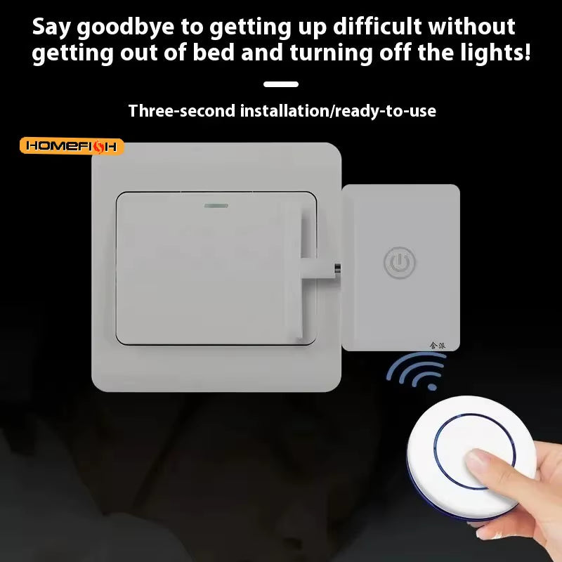 Wireless Control Light Switch off Tool Automatic Button Pusher Intelligent USB Rechargeable Lazy Remote Control Switch